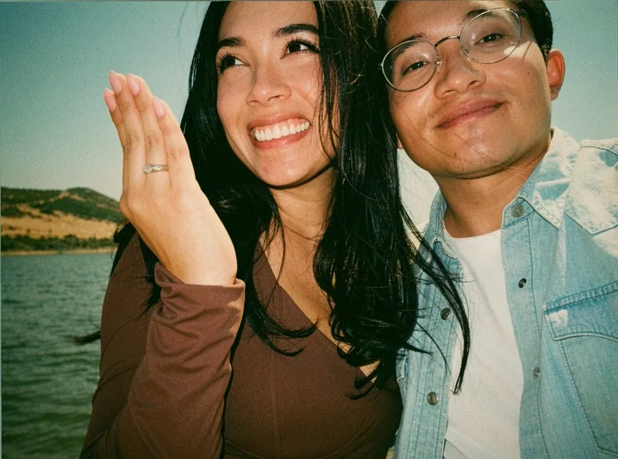 Un momento especial de Diana y Kevin